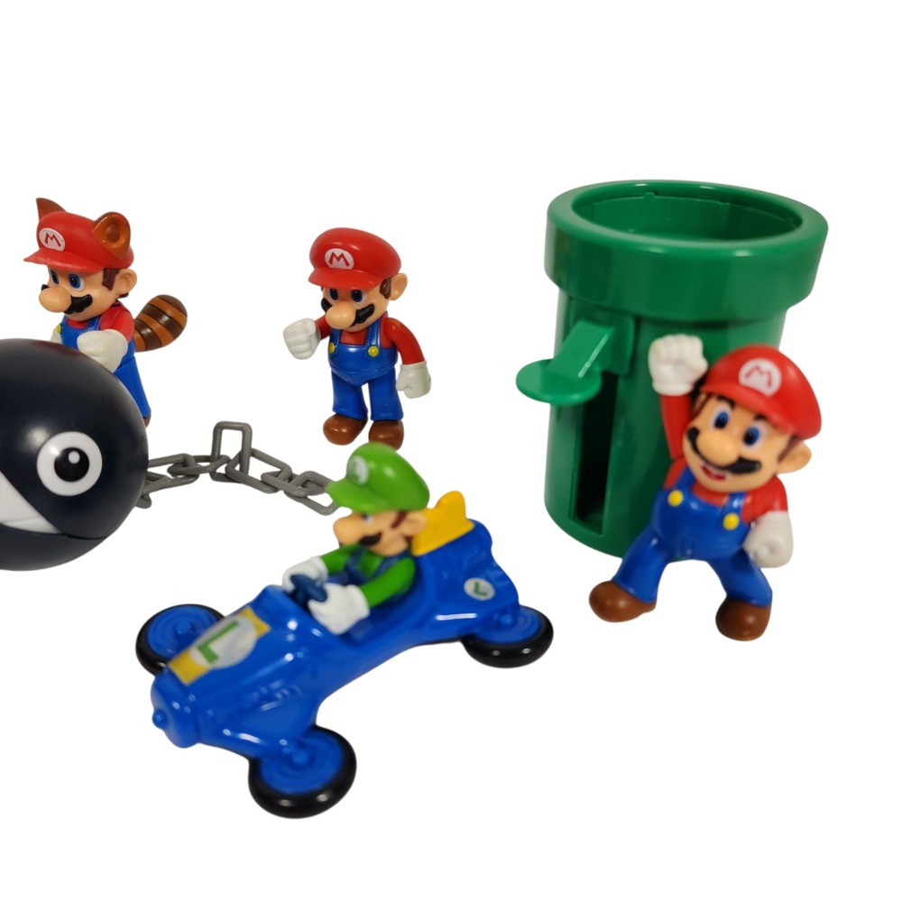 Nintendo Super Mario Action Figure‎ Playset Koopa Troopa Goomba Chain  Toy Lot - Picture 2 of 5